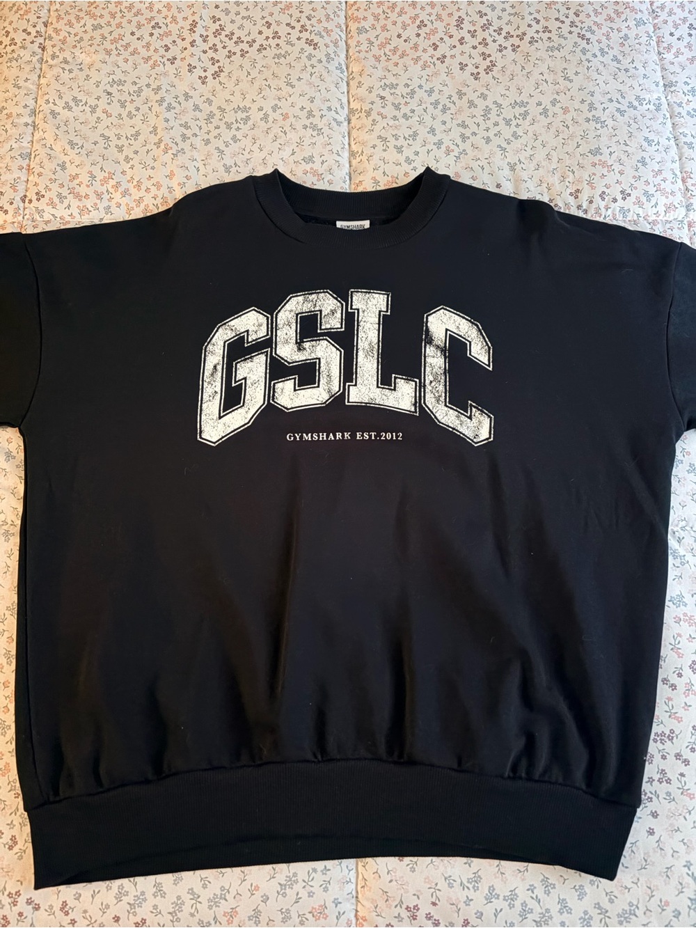 Gymshark Black Crew Neck Pullover